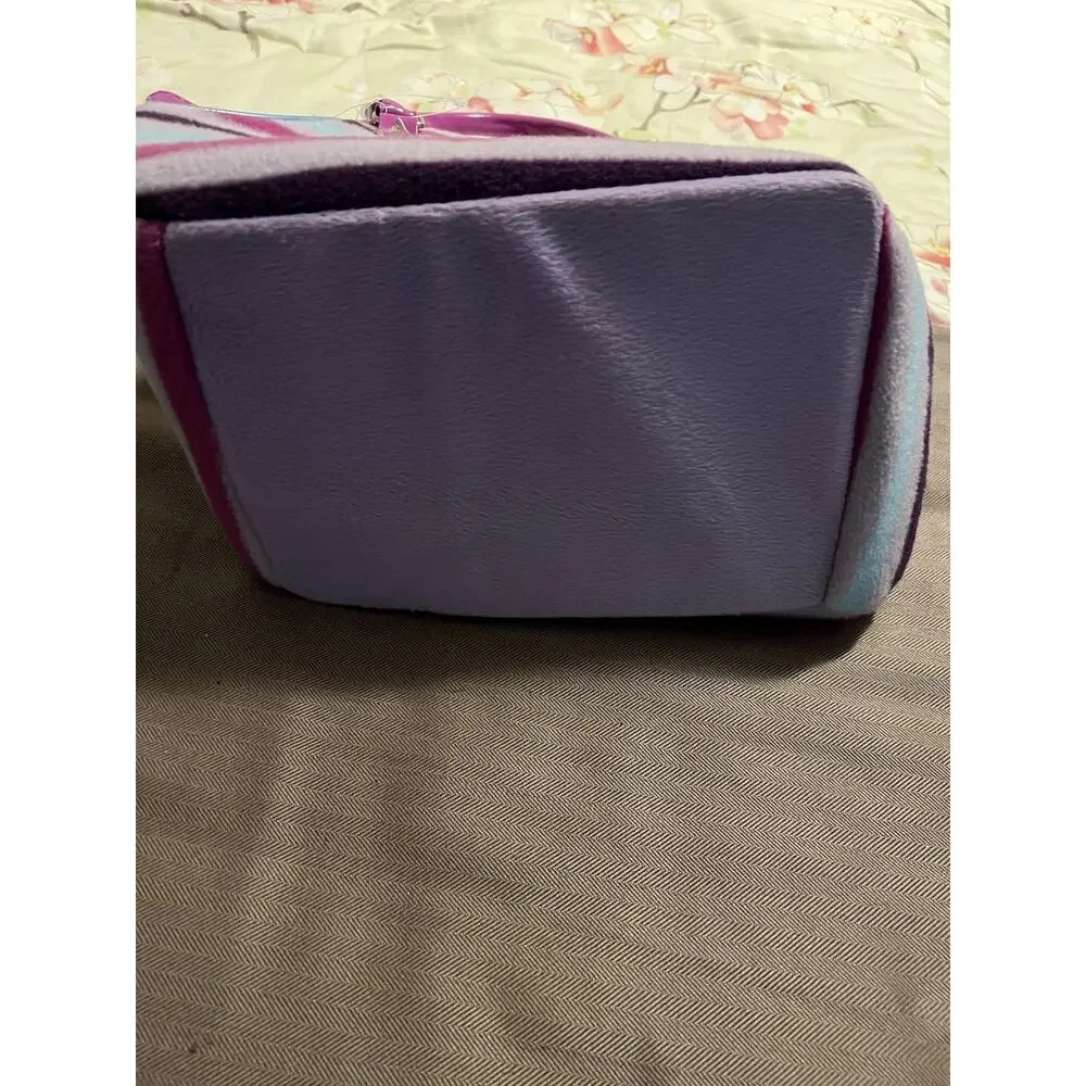 Pucci Pups Dog Cat Purple Blue Teal Lavender Striped Print Toy Pet Carrier
